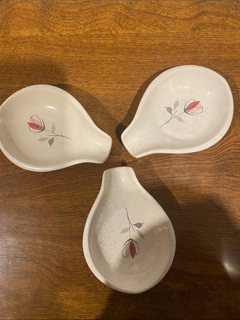 Franciscan Duet Ashtrays/Spoonrests
